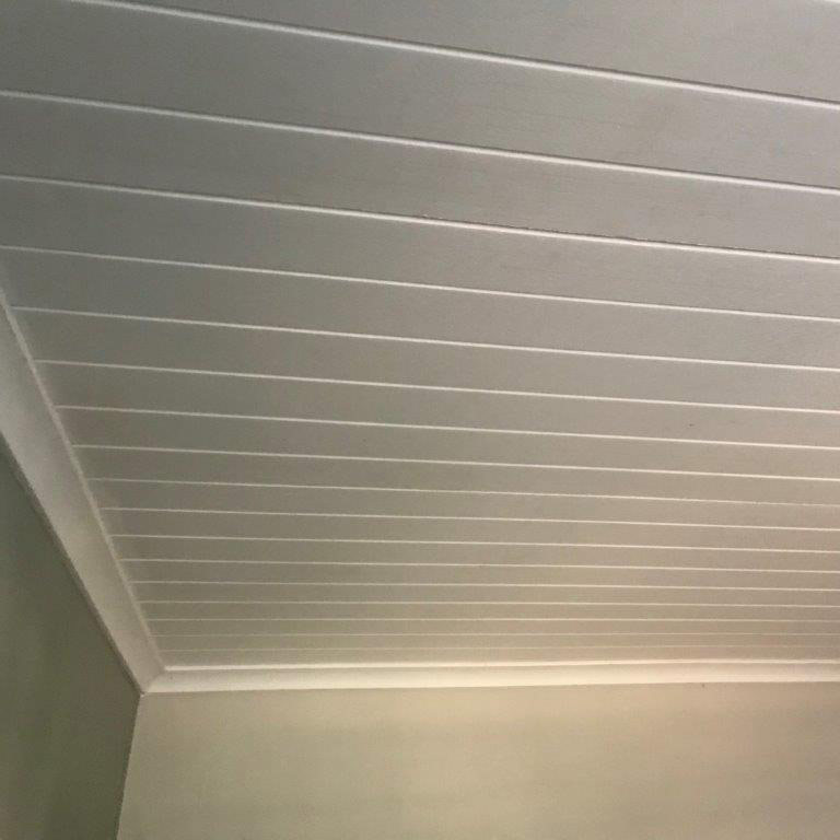 ISO Boards Over Repaired Ceiling | Thermaboards