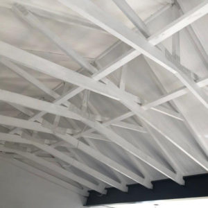 ISO Pine Exposed Truss on Patio | Thermaboards