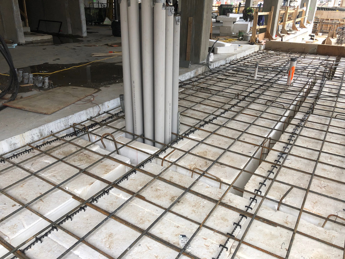 Installation of Polystyrene Decking Blocks | Thermaboards