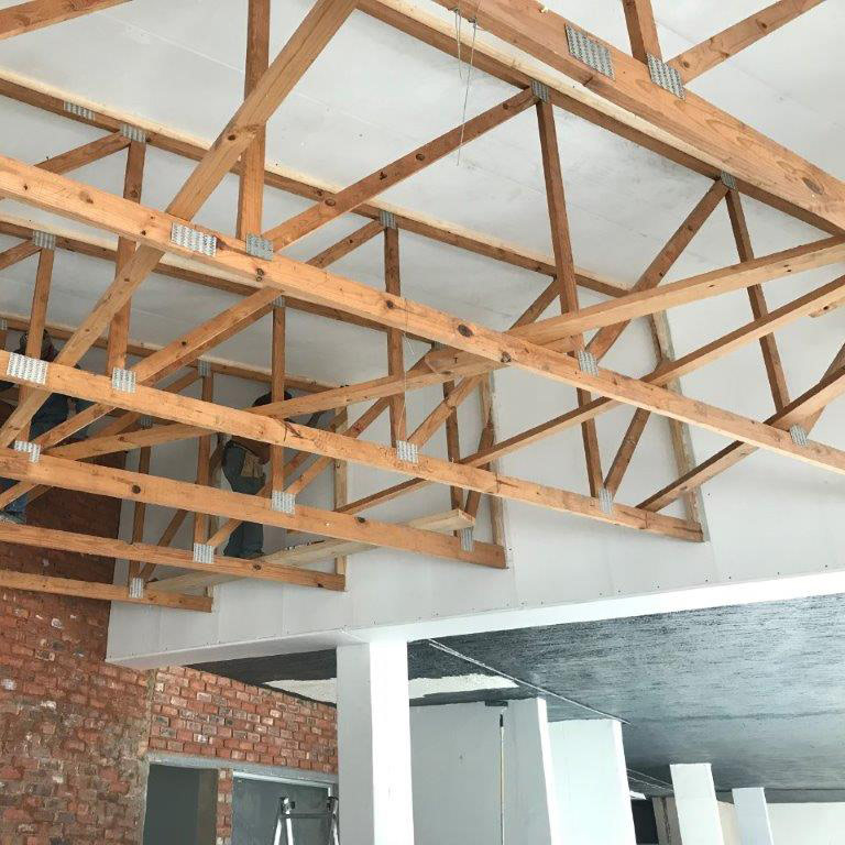 Ceiling Boards Installed at Primi Patti | Thermaboards