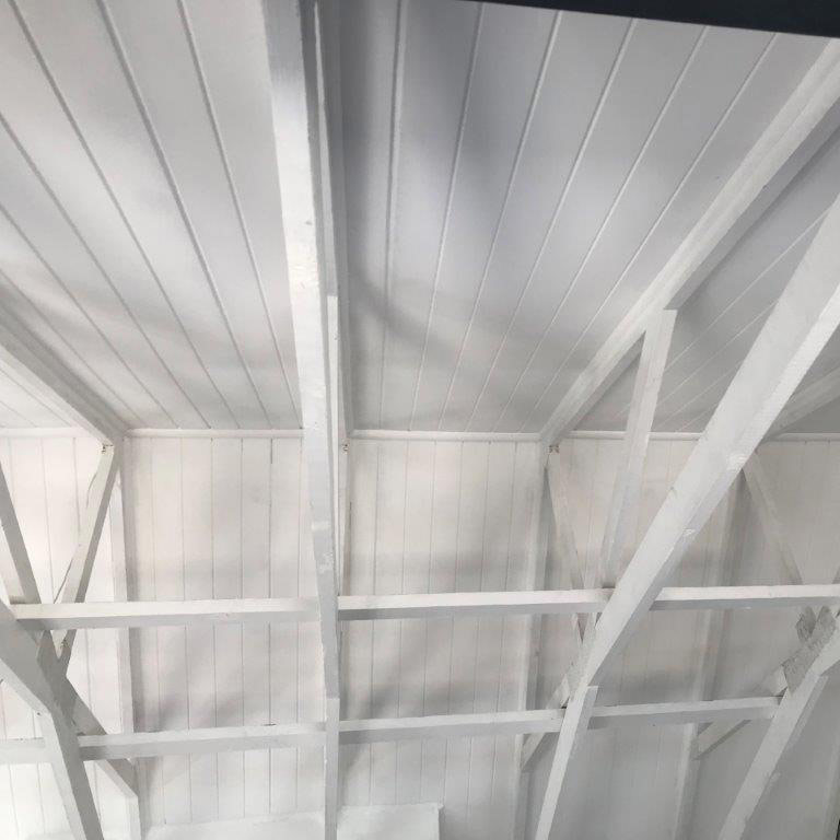 ISO Pine Exposed Truss on Patio | Thermaboards