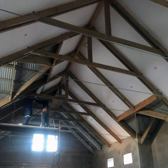 Polystyrene Installation Process | Thermaboards