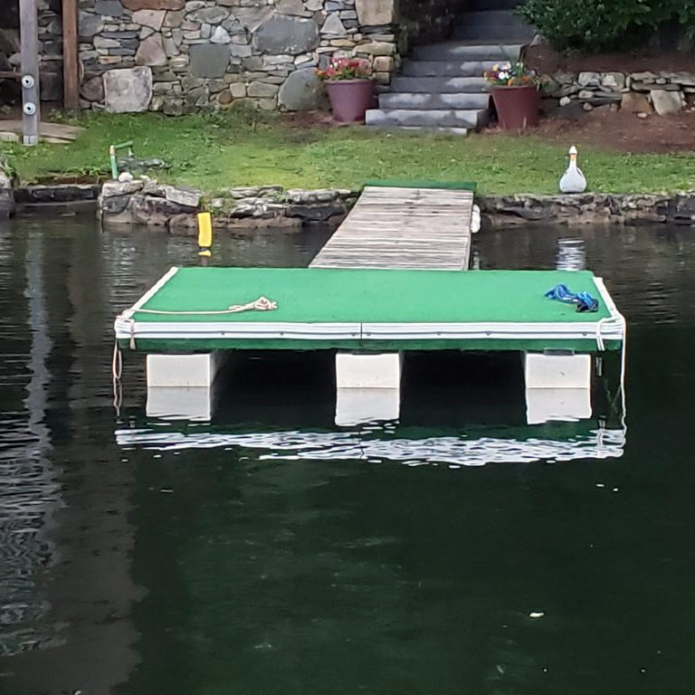 Polystyrene Used for a Jetty | Thermaboards